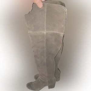 Dolce Vita Suede Over The Knee Boot 9.5 Anthropologie leather 👠S11